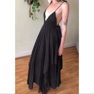 FREE PEOPLE Layered Adjustable Maxi Dress